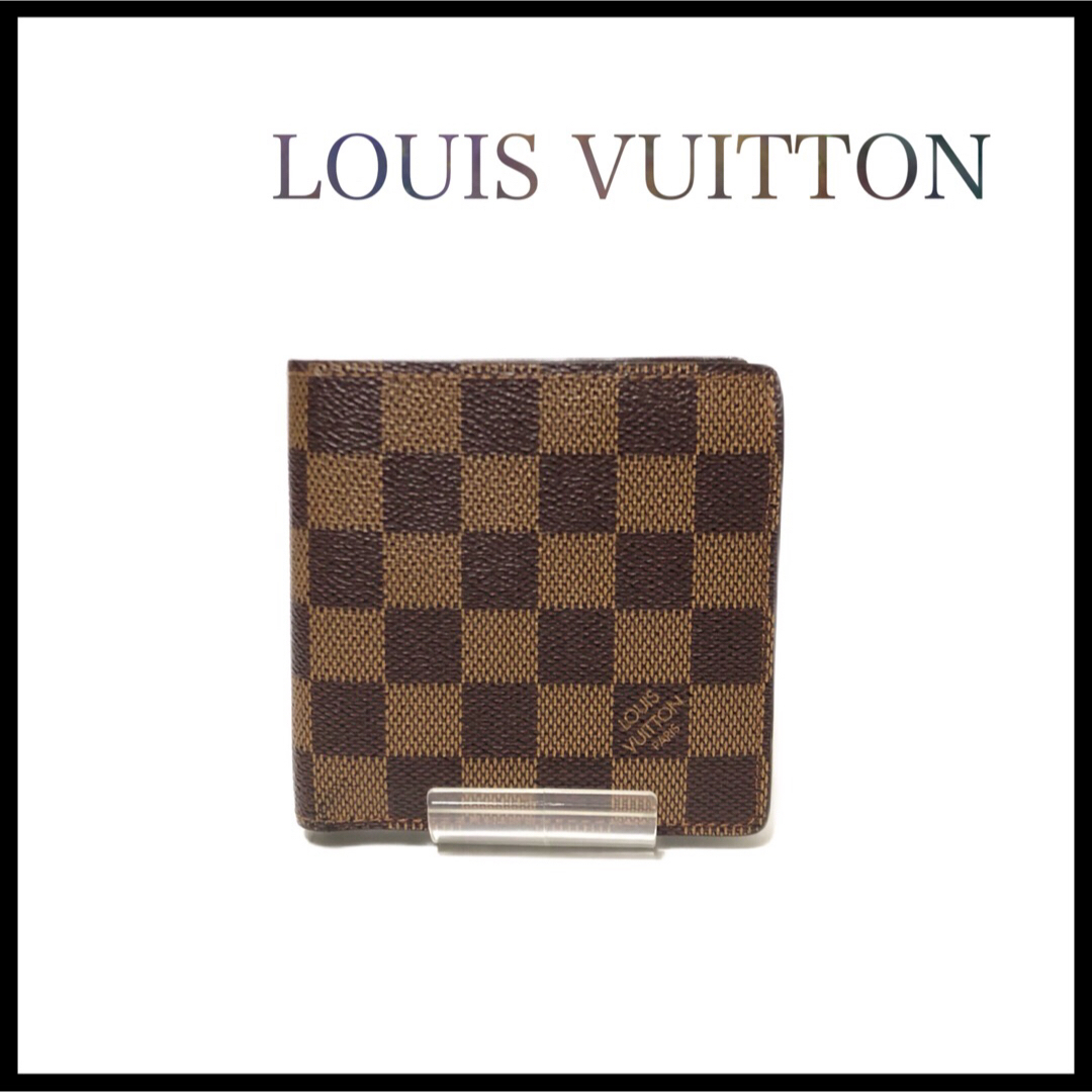 美品】LOUIS VUITTON ヴィトン ポルトフォイユマルコ 二つ折り財布-