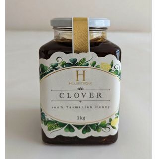 オーガニックはちみつ HOLISTETIQUE CLOVER 1㎏ クローバー(その他)