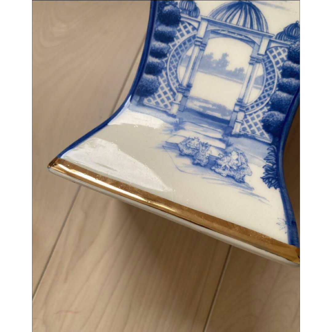 廃盤MacKenzieChilds マッケンジーチャイルズ 花瓶置き物小 廃盤MacKenzieChilds マッケンジーチャイルズ 花瓶置き物小