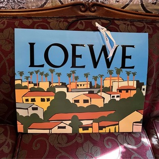 LOEWE - ロエベ 上品 ゴールド×ベージュ ベルト お洒落 パンツ