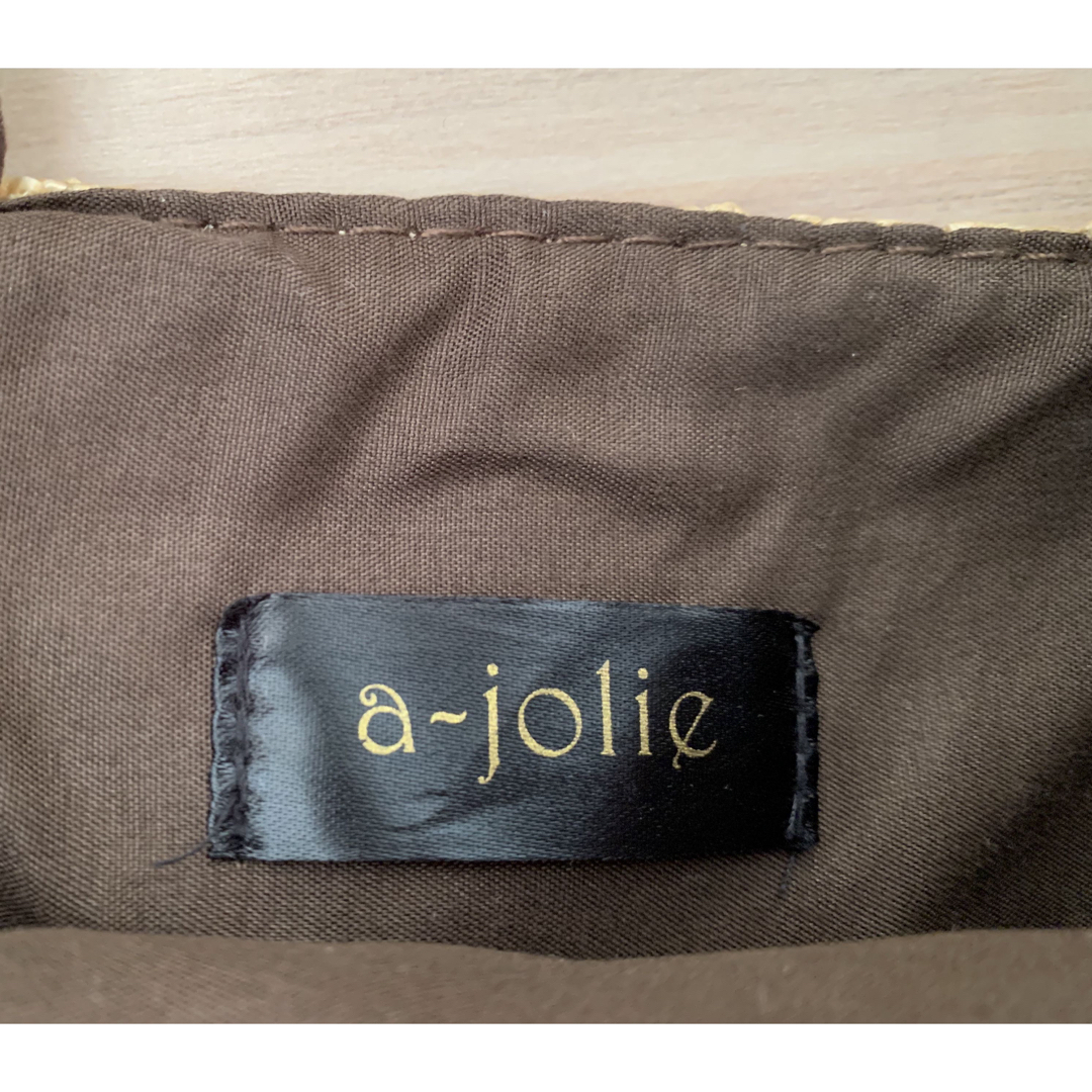 a-jolie(アジョリー)のアジョリー a-jolie かごバック【ムック本付録】 レディースのバッグ(かごバッグ/ストローバッグ)の商品写真