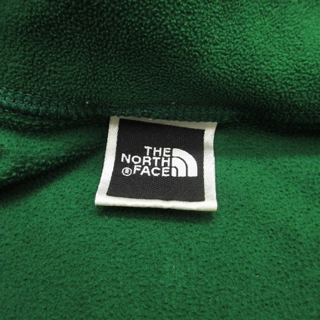 THE NORTH FACE(ザノースフェイス)のザノースフェイス パーカー ジップアップ フリース ワンポイント ロゴ 緑 M メンズのトップス(パーカー)の商品写真