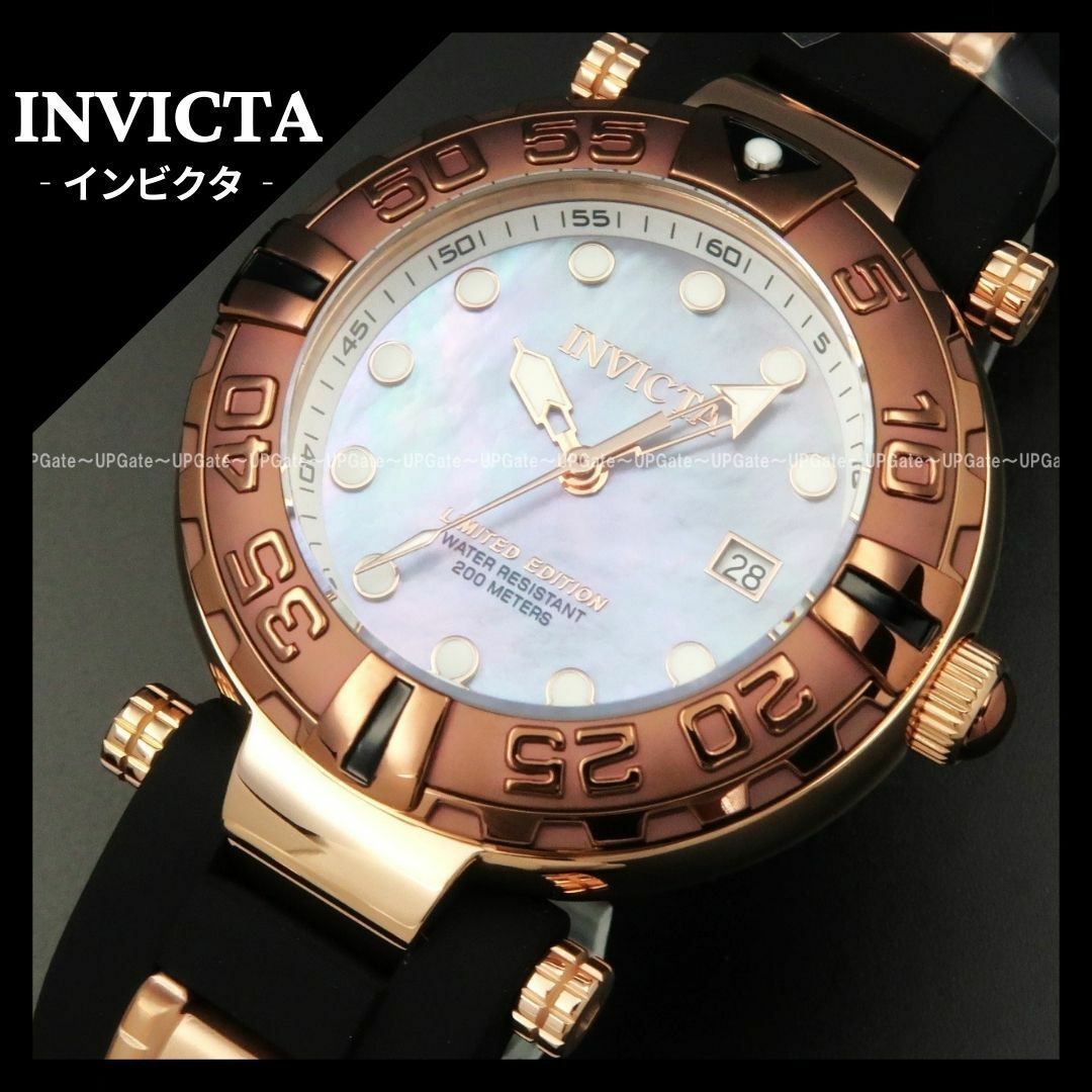 INVICTA(インビクタ)の世界限定モデル★パール文字盤 INVICTA Subaqua 44053 メンズの時計(腕時計(アナログ))の商品写真