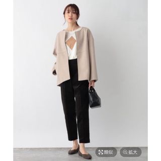 グローバルワーク(GLOBAL WORK)の新品未使用⭐︎ウツクシルエットコーデュロイテーパードパンツ(カジュアルパンツ)