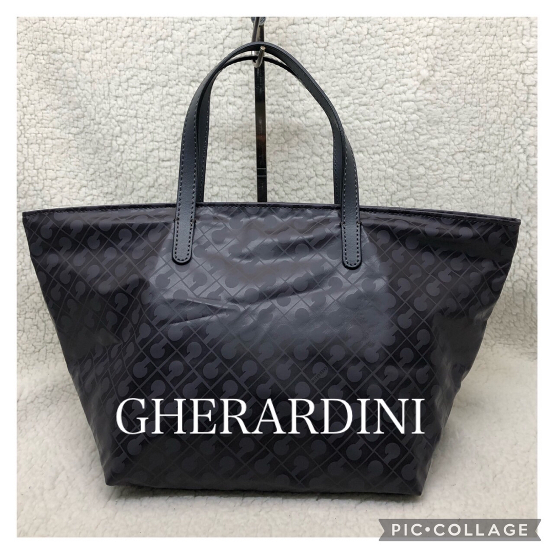 GHERARDINI(ゲラルディーニ)の美品　GHERARDINIゲラルディーニ　ソフティ　舟形トートバッグ レディースのバッグ(ハンドバッグ)の商品写真
