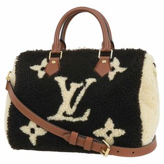 ルイヴィトン(LOUIS VUITTON)のルイヴィトン スピーディバンドリエール 25 ショルダーバッグ モノグラムテディ レザー ブラウン ベージュ レディース 限定 未使用 6260(ショルダーバッグ)