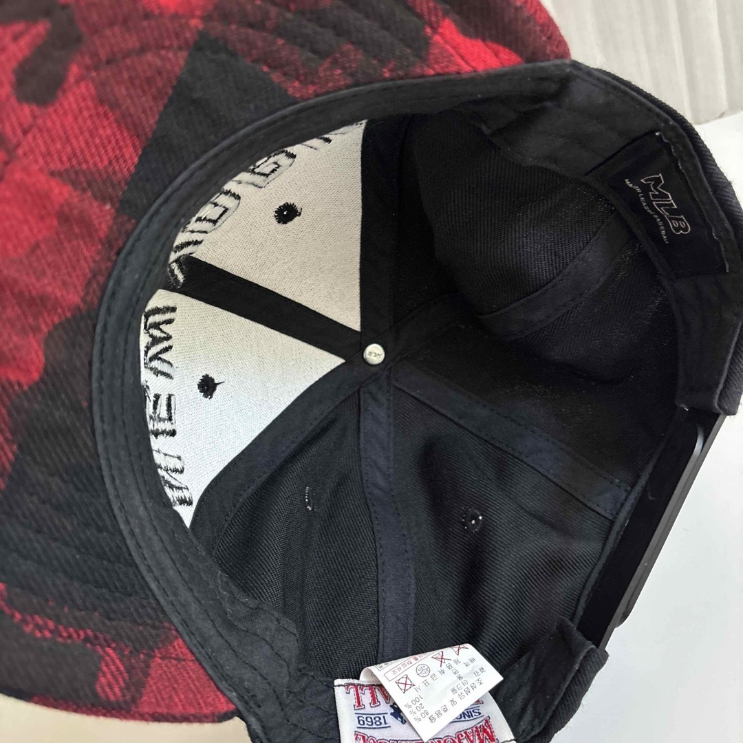 MLB(メジャーリーグベースボール)のMLB コリア　NEW YORK キャップ　帽子　 ユニセックス メンズの帽子(キャップ)の商品写真