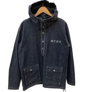 ウエストライド(WESTRIDE)の♪♪WEST RIDE ウエストライド  メンズ デニムパーカー SIZE L U.S NAVY 艦隊 砲撃隊 支給パーカーベース(パーカー)