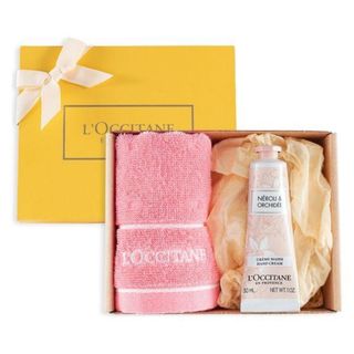 ロクシタン(L'OCCITANE)のL’OCCITANE（ロクシタン） ハンドクリーム タオル付き(ハンドクリーム)