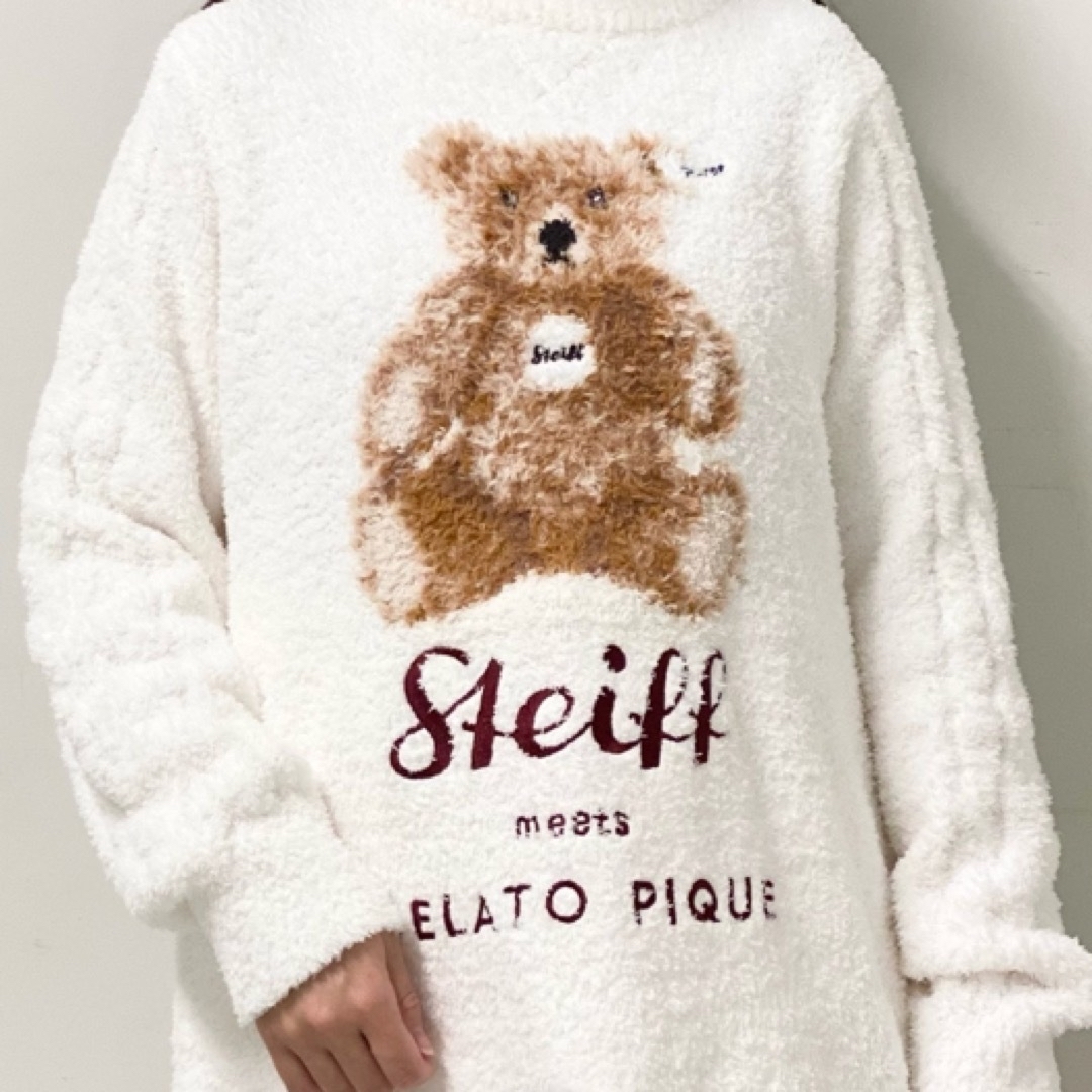 新品】gelato pique【Steiff】パウダージャガードブランケット 凄 新品】gelato pique【Steiff】パウダージャガードブランケット 凄