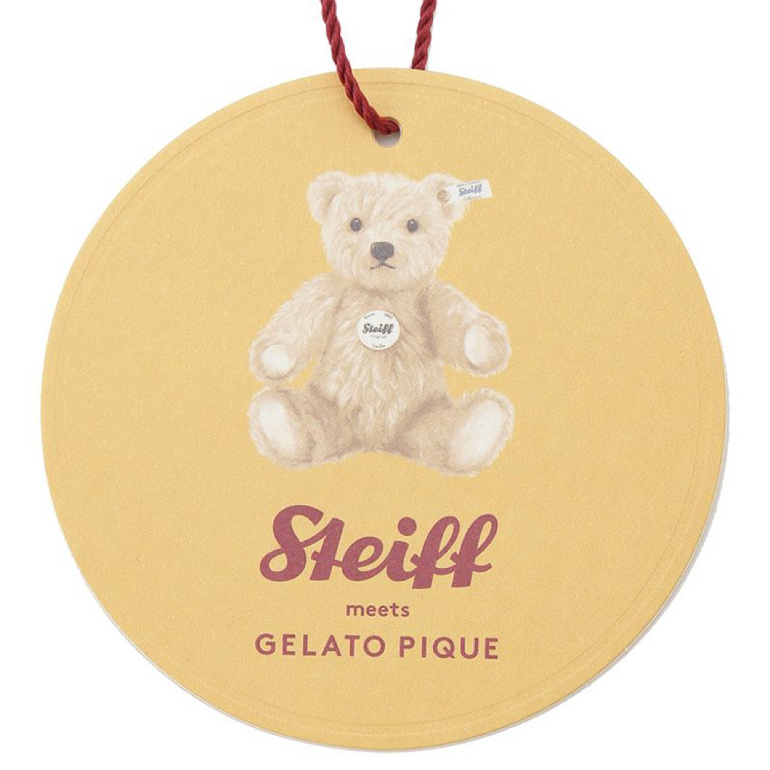 新品タグ付きgelatopique【Steiff】パウダージャガードプルオーバー