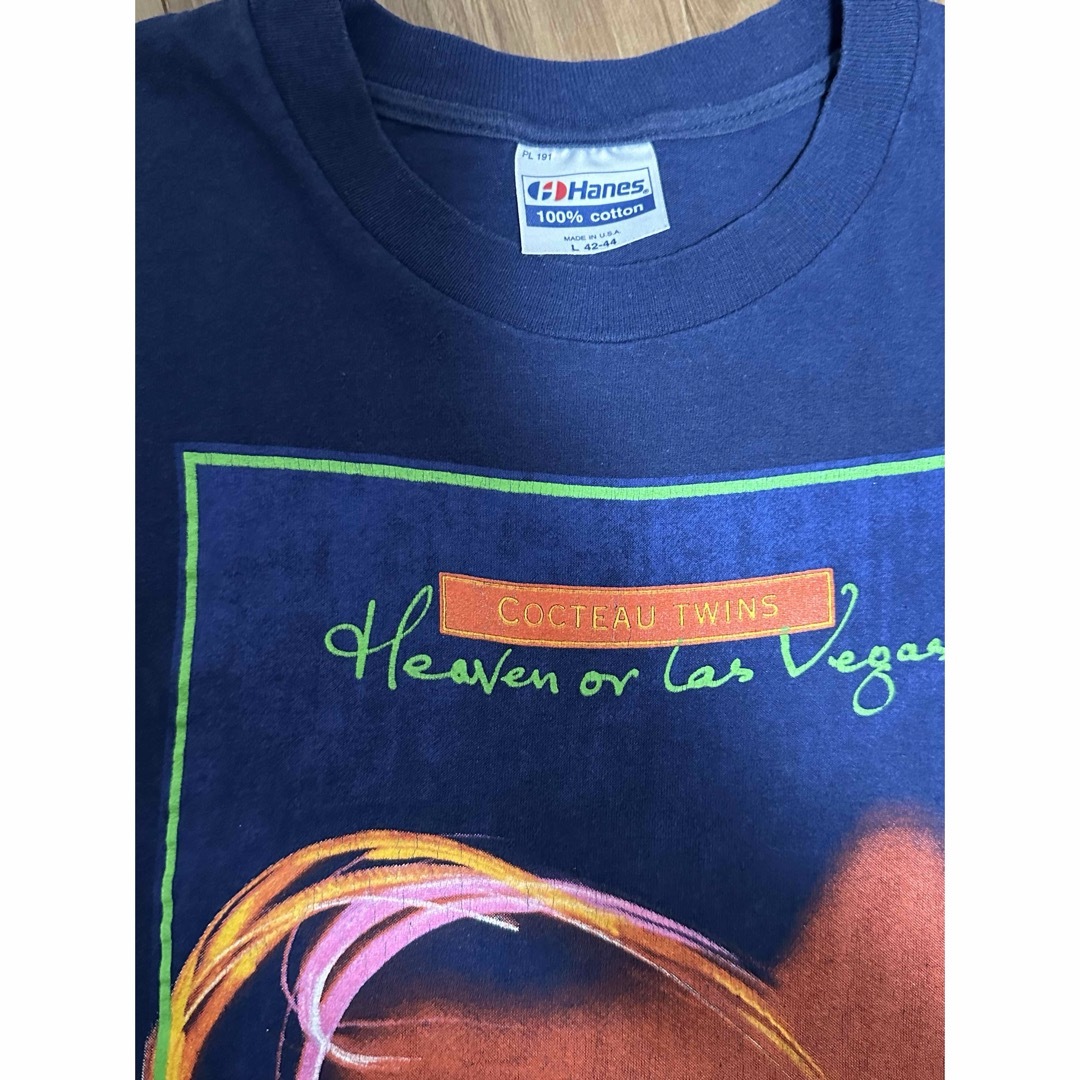 90's cocteau twins コクトーツインズ tシャツ L メンズのトップス(Tシャツ/カットソー(半袖/袖なし))の商品写真