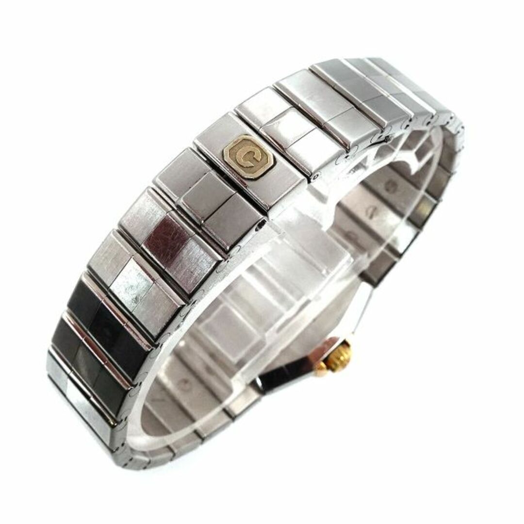 Chopard(ショパール)のショパール Chopard サンモリッツ コンビ 8024 レディース 腕時計 デイト グレー 文字盤 YG イエローゴールド クォーツ VLP 90219253 レディースのファッション小物(腕時計)の商品写真