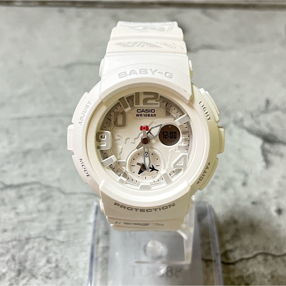 BABY-G ハローキティコラボモデル BGA-190KT-7BJR （WH）