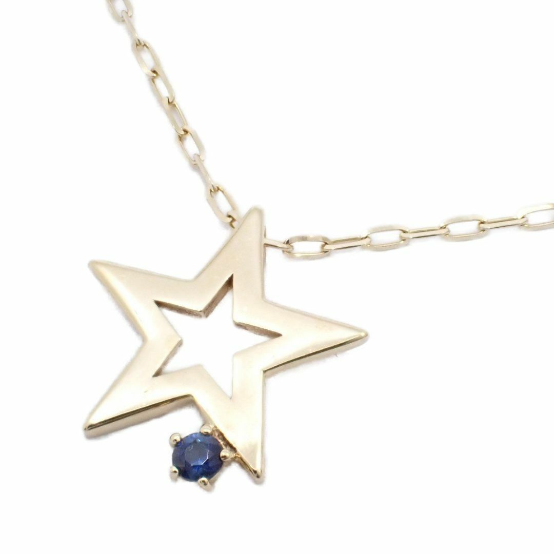 STAR JEWELRY(スタージュエリー)のSTAR JEWELRY スタージュエリー×横浜DeNAベイスターズコラボ ネックレス K10/ブルーサファイア レディースのアクセサリー(ネックレス)の商品写真