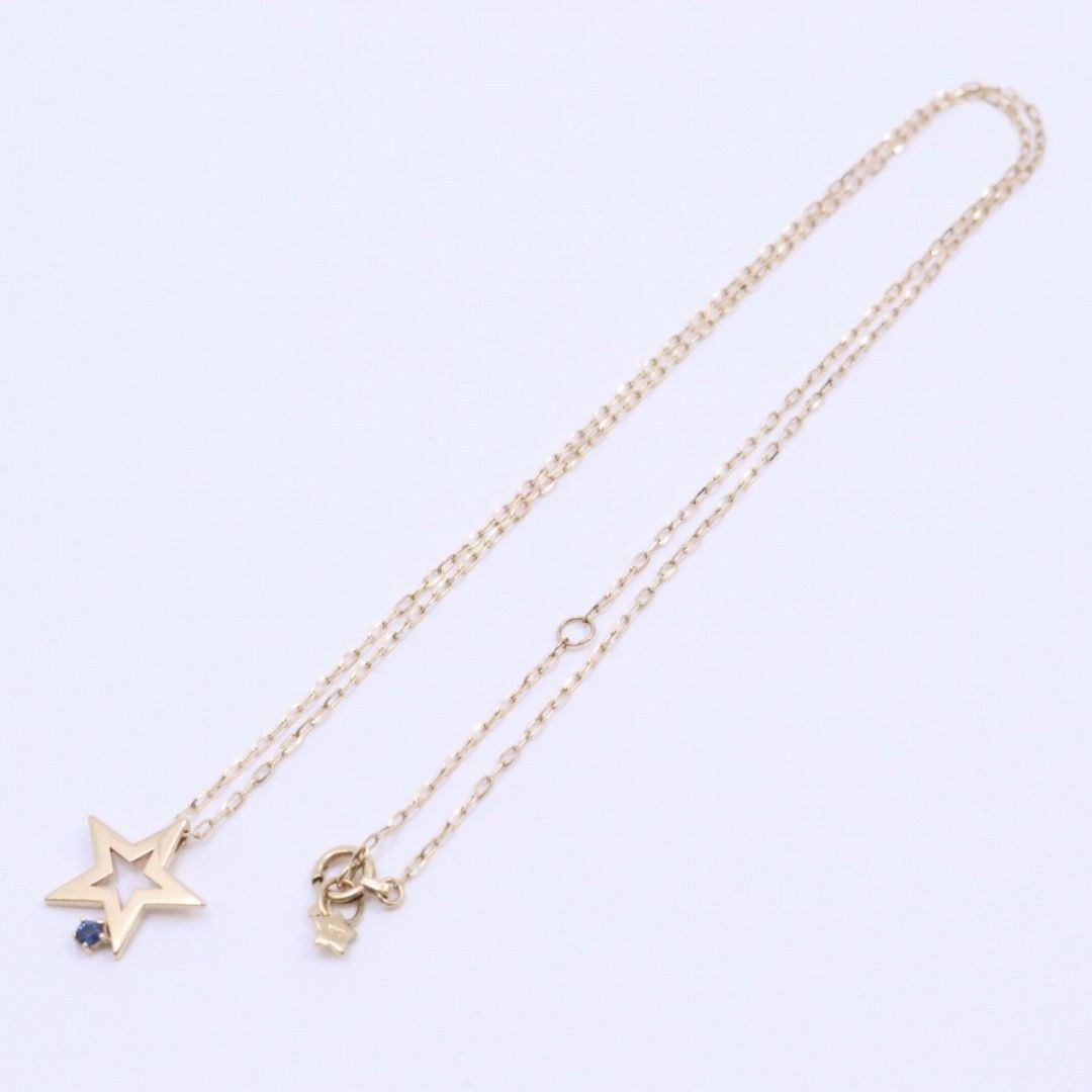 STAR JEWELRY(スタージュエリー)のSTAR JEWELRY スタージュエリー×横浜DeNAベイスターズコラボ ネックレス K10/ブルーサファイア レディースのアクセサリー(ネックレス)の商品写真