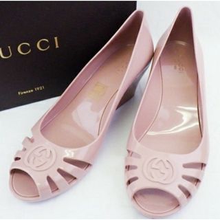 グッチ(Gucci)のGUCCI靴　エナメル(ハイヒール/パンプス)