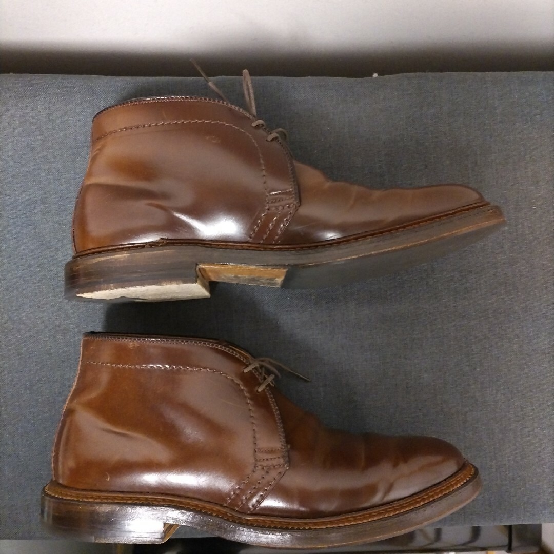 Alden - 美品 オールデン シガーコードバン チャッカブーツ Alden - 美品 オールデン シガーコードバン チャッカブーツ