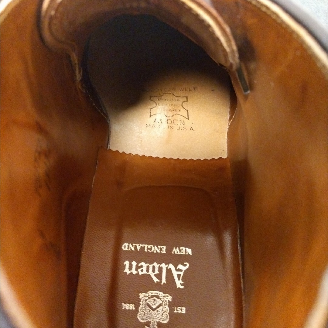 Alden - 美品 オールデン シガーコードバン チャッカブーツ Alden - 美品 オールデン シガーコードバン チャッカブーツ