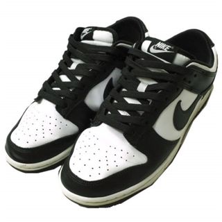 ナイキ(NIKE)のNIKE ナイキ DUNK LOW RETRO ダンク ロー レトロ DD1391-100 US10(28cm) WHITE/BLACK-WHITE パンダ スニーカー シューズ【中古】【NIKE】(スニーカー)