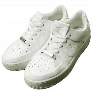 ナイキ(NIKE)のNIKE ナイキ AIR FORCE 1 SAGE LOW ウィメンズ エアフォース 1 セイジ ロー AR5339-100 US7(24cm) white/white-white スニーカー シューズ【中古】【NIKE】(スニーカー)