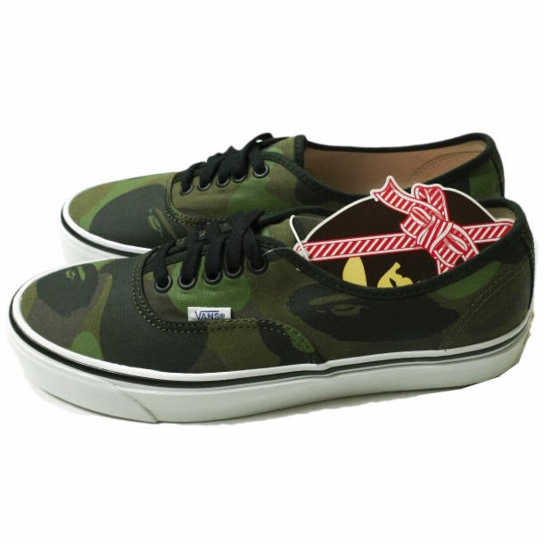 A BATHING APE × VANS 1st CAMO AUTHENTIC