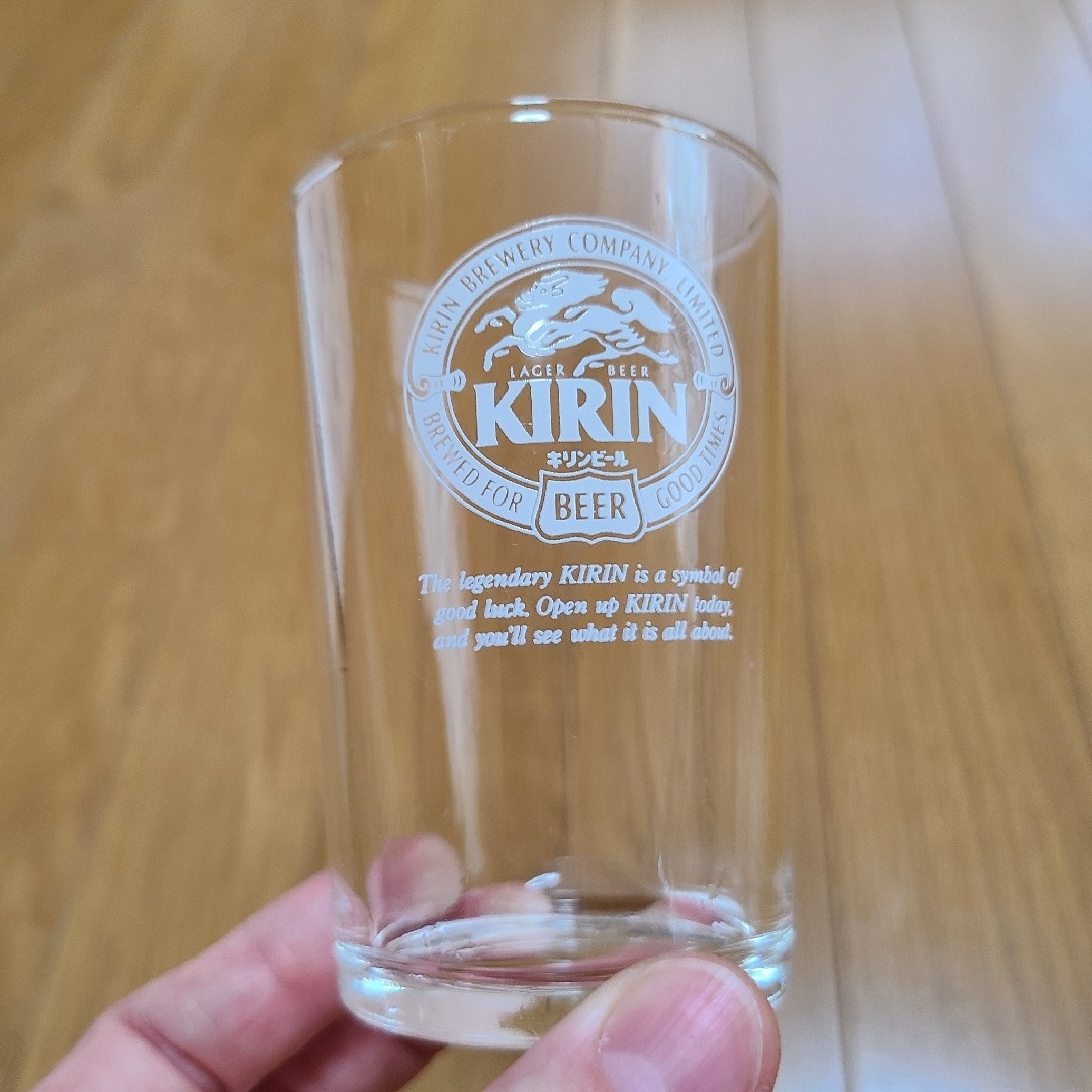 キリン(キリン)のキリン　ビールグラス　送料込み インテリア/住まい/日用品のキッチン/食器(グラス/カップ)の商品写真