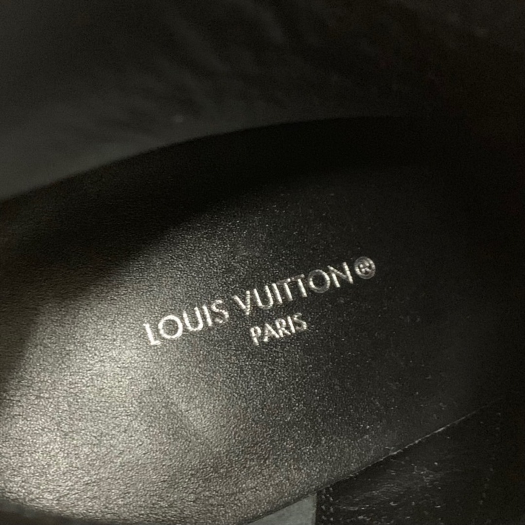 LOUIS VUITTON(ルイヴィトン)のルイヴィトン LOUIS VUITTON スタートレイル モノグラム ブーツ ショートブーツ アンクルブーツ レースアップ レザー ブラウン ブラック レディースの靴/シューズ(ブーツ)の商品写真