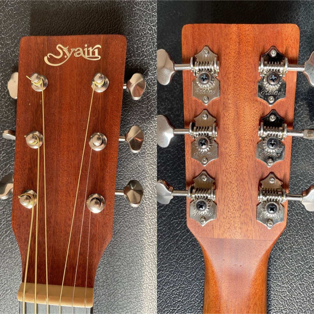 S.YAIRI(エスヤイリ)の【美品】S.YAIRI YM-02/MH 汎用ハードケース付き 楽器のギター(アコースティックギター)の商品写真