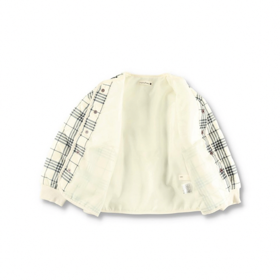 Branshes(ブランシェス)のブランシェス　ブルゾン　120 新品未使用 キッズ/ベビー/マタニティのキッズ服女の子用(90cm~)(ジャケット/上着)の商品写真