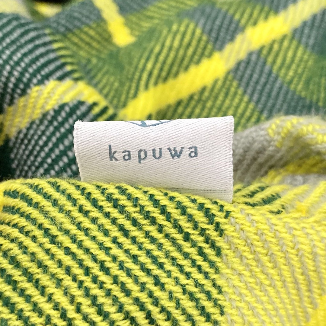 kapuwa  カプワ　チェック柄刺繍ジャケット レディースのジャケット/アウター(テーラードジャケット)の商品写真