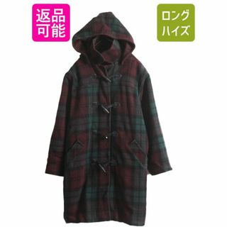 L.L.Bean - 90s USA製 エルエルビーン チェック ダッフル コート L.L.Bean - 90s USA製 エルエルビーン チェック ダッフル コート