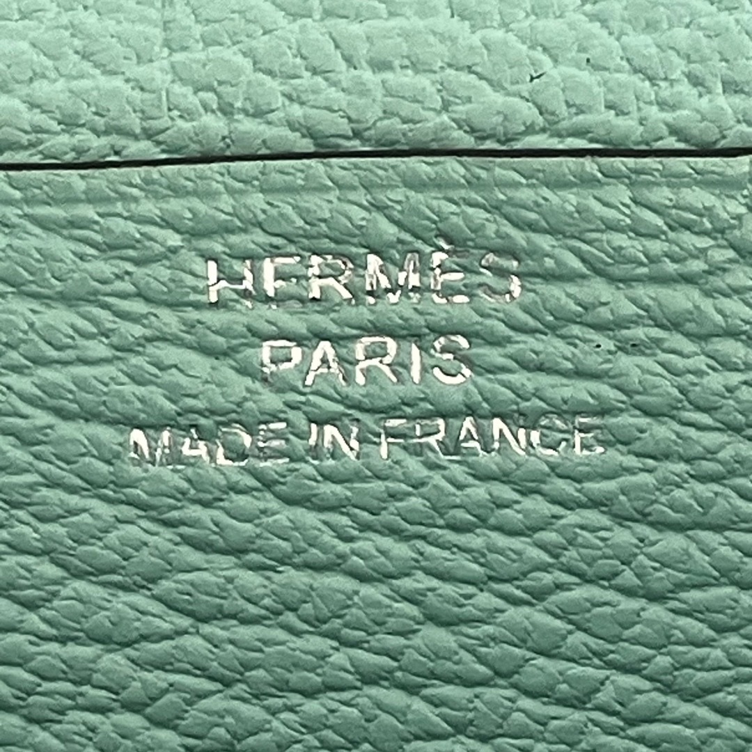 Hermes(エルメス)のHERMES エルメス ベアンスフレ ライトブルー 長財布 A刻 シルバー金具 レディースのファッション小物(財布)の商品写真