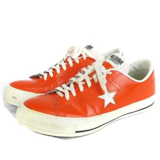 コンバース(CONVERSE)のコンバース 90's ワンスター スニーカー 日本製 オレンジ 27cm(スニーカー)