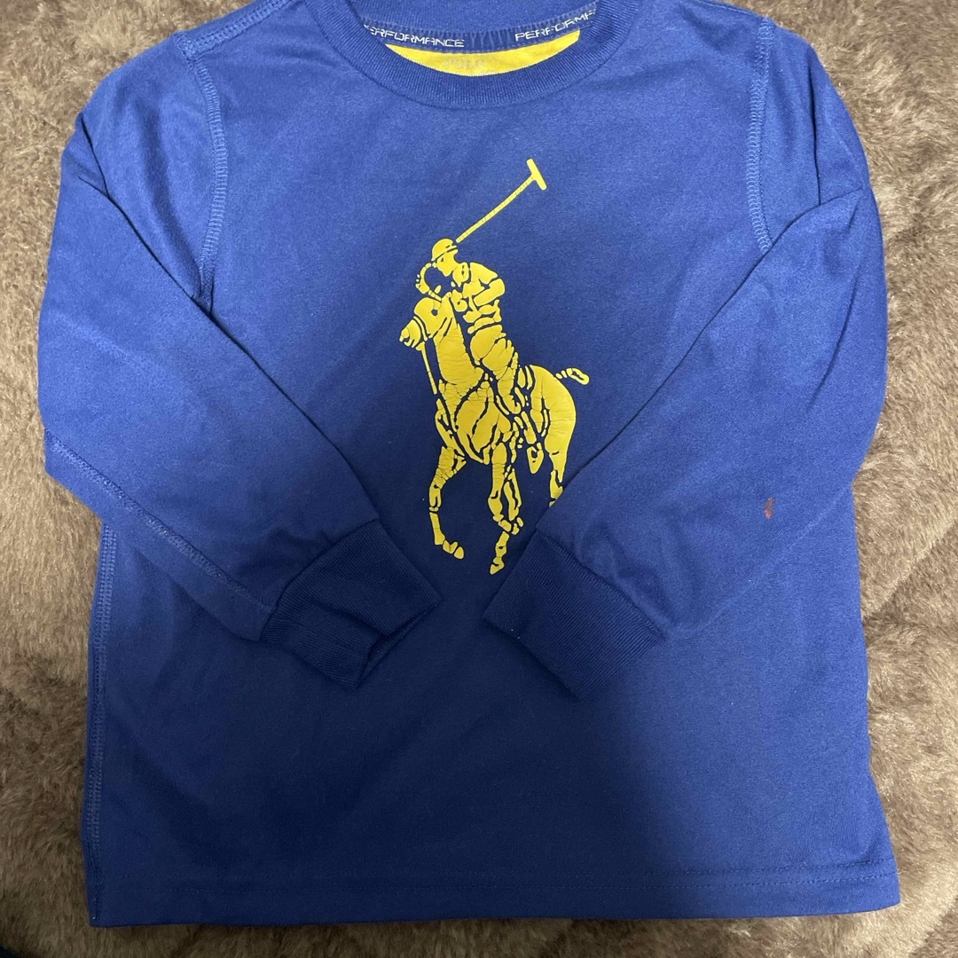 POLO RALPH LAUREN(ポロラルフローレン)のポロ ラルフローレン 4歳 110 ロンT 長袖 キッズ/ベビー/マタニティのキッズ服男の子用(90cm~)(Tシャツ/カットソー)の商品写真