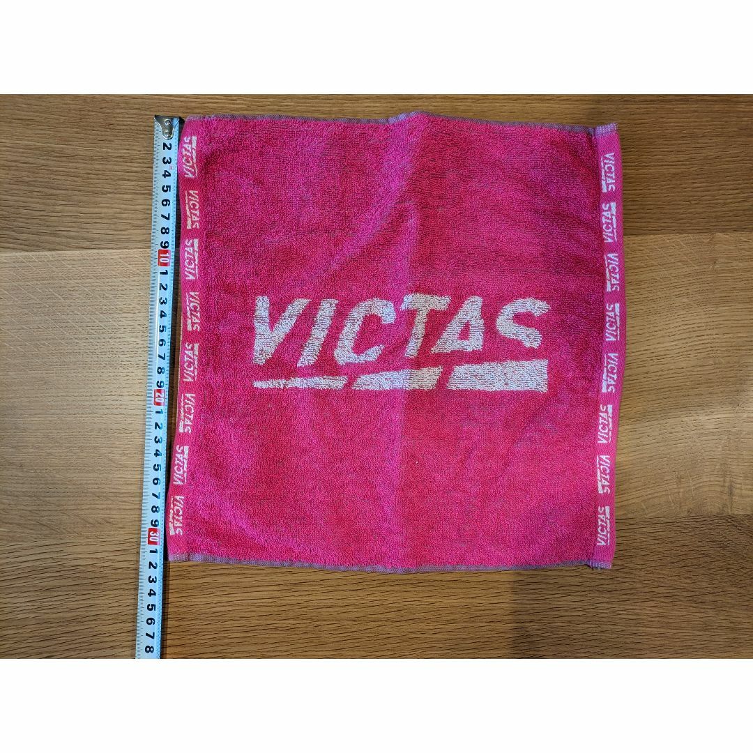 VICTAS(ヴィクタス)の卓球タオル2枚セット　VICTASハンドタオル　STIGAフェイスタオル インテリア/住まい/日用品の日用品/生活雑貨/旅行(タオル/バス用品)の商品写真