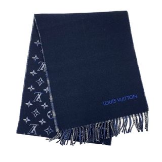 ヴィトン(LOUIS VUITTON) マフラー/ショール(レディース)(ブルー ヴィトン(LOUIS VUITTON) マフラー/ショール(レディース)(ブルー