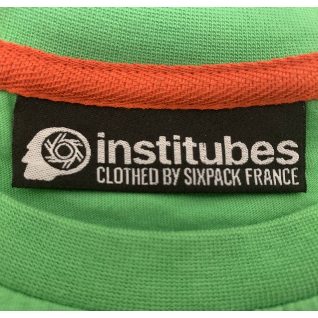 SIXPACK(シックスパック)のInstitubes レコードレーベル Tシャツ SIXPACK FRANCE メンズのトップス(Tシャツ/カットソー(半袖/袖なし))の商品写真