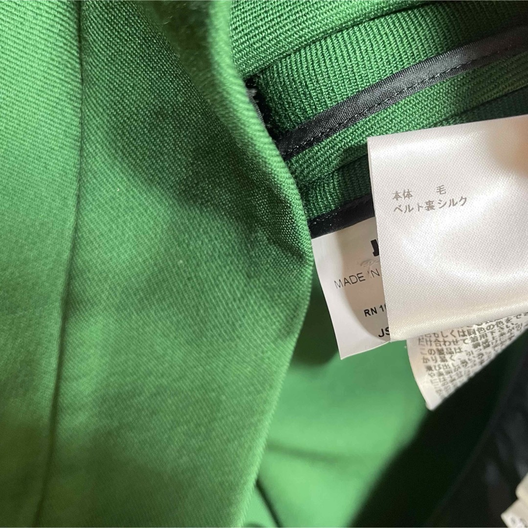 Jil Sander(ジルサンダー)の⚫︎JILSANDERジルサンダー緑台形スカート レディースのスカート(ひざ丈スカート)の商品写真