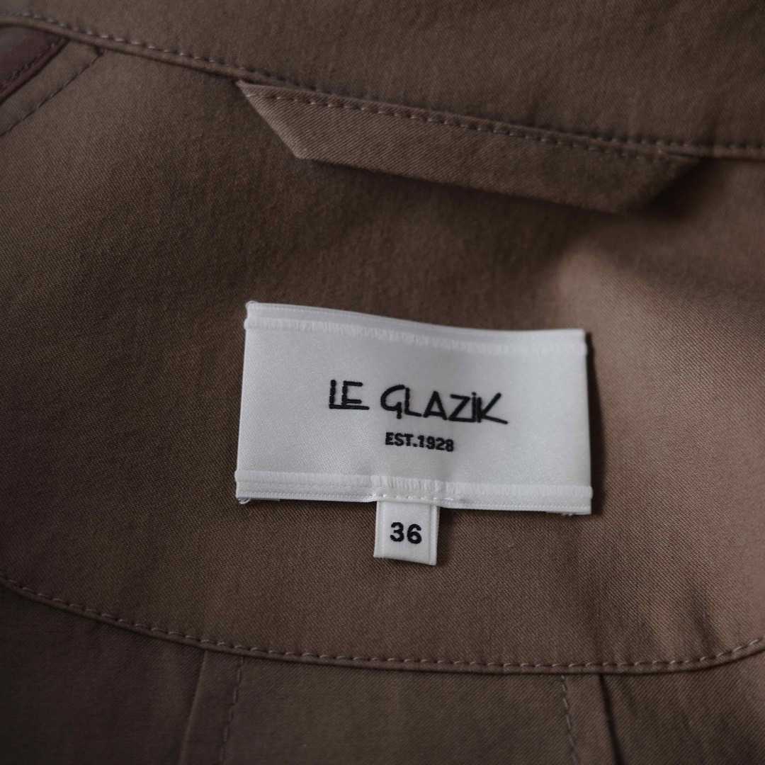 LE GLAZIK(ルグラジック)のLE GLAZIK コットンツイルフレアバルカマンコート レディースのジャケット/アウター(スプリングコート)の商品写真