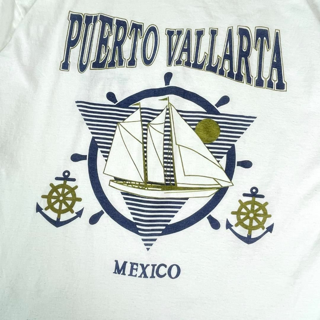 VINTAGE(ヴィンテージ)の人気アイテム シングルステッチ スーベニア メキシコ 90s 半袖 Tシャツ メンズのトップス(Tシャツ/カットソー(半袖/袖なし))の商品写真