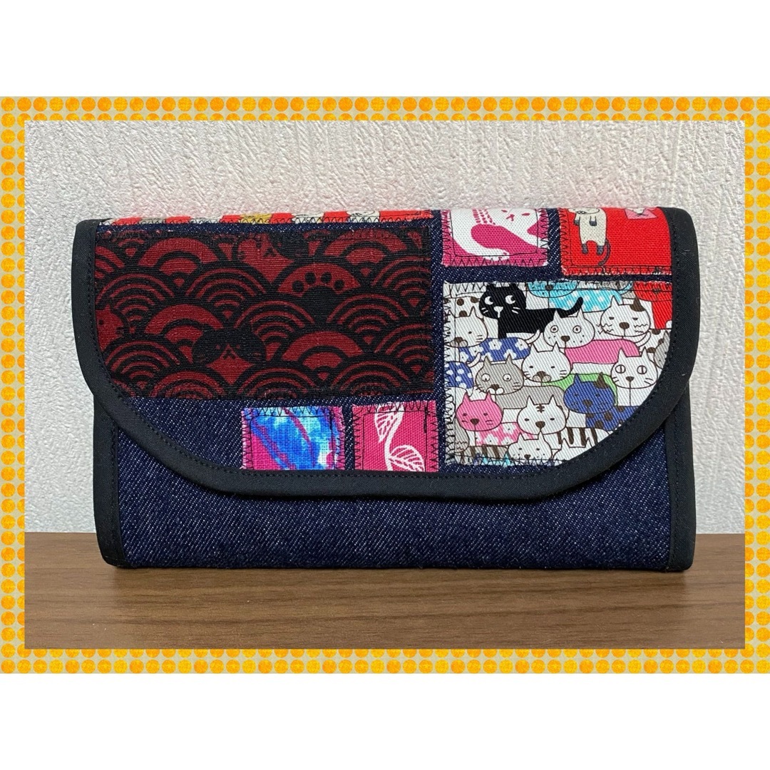 ハンドメイド 母子手帳ケース やりくり財布 通帳ケース - キッズ/ベビー ハンドメイド 母子手帳ケース やりくり財布 通帳ケース - キッズ/ベビー