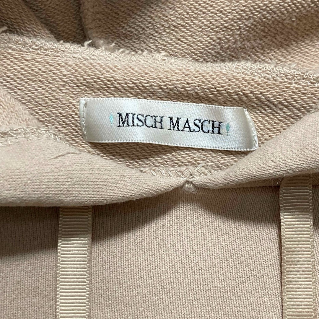 MISCH MASCH(ミッシュマッシュ)のミッシュマッシュ♦︎パール紐ミルクティープルオーバー レディースのトップス(パーカー)の商品写真