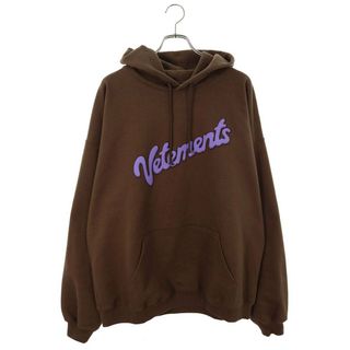 ヴェトモン(VETEMENTS)のヴェトモン  UA53HD320C スウィートロゴプルオーバーパーカー メンズ M(パーカー)