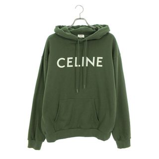 セリーヌ(celine)のセリーヌバイエディスリマン  2Y321670Q クラシックロゴルーズプルオーバーパーカー メンズ L(パーカー)