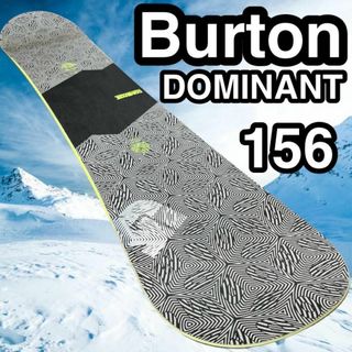 バートン(BURTON)のスノーボード　バートン　ドミナント　Burton dominant 156cm(ボード)