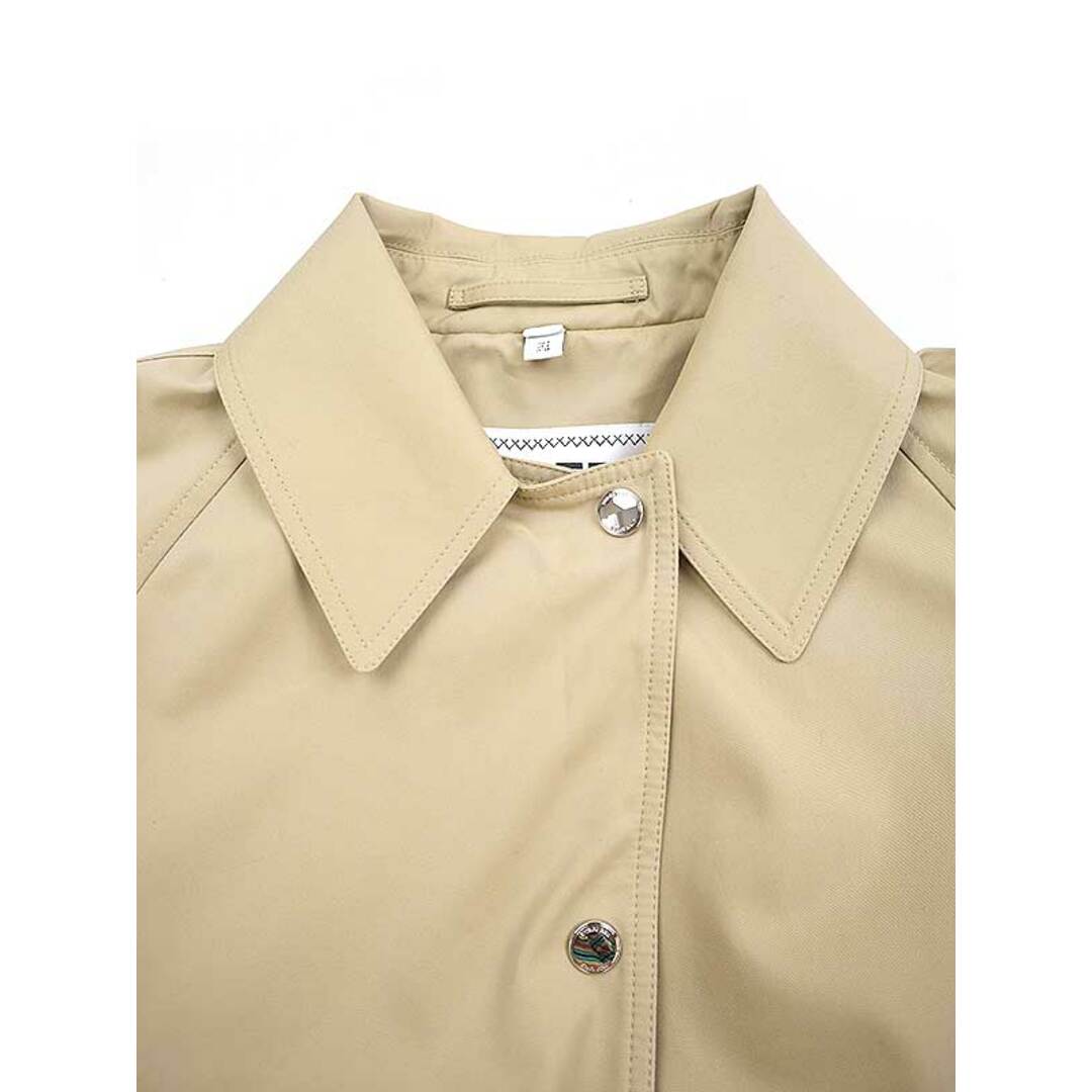 BURBERRY(バーバリー)のBURBERRY バーバリー コットン ベルテッドロングコート 8062658 ベージュ 38 レディースのジャケット/アウター(ロングコート)の商品写真