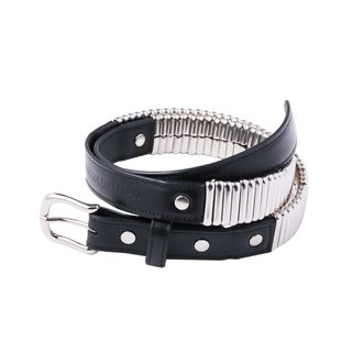 ジョンローレンスサリバン(JOHN LAWRENCE SULLIVAN)のLeather pin buckle belt / ジョンローレンスサリバン (ベルト)