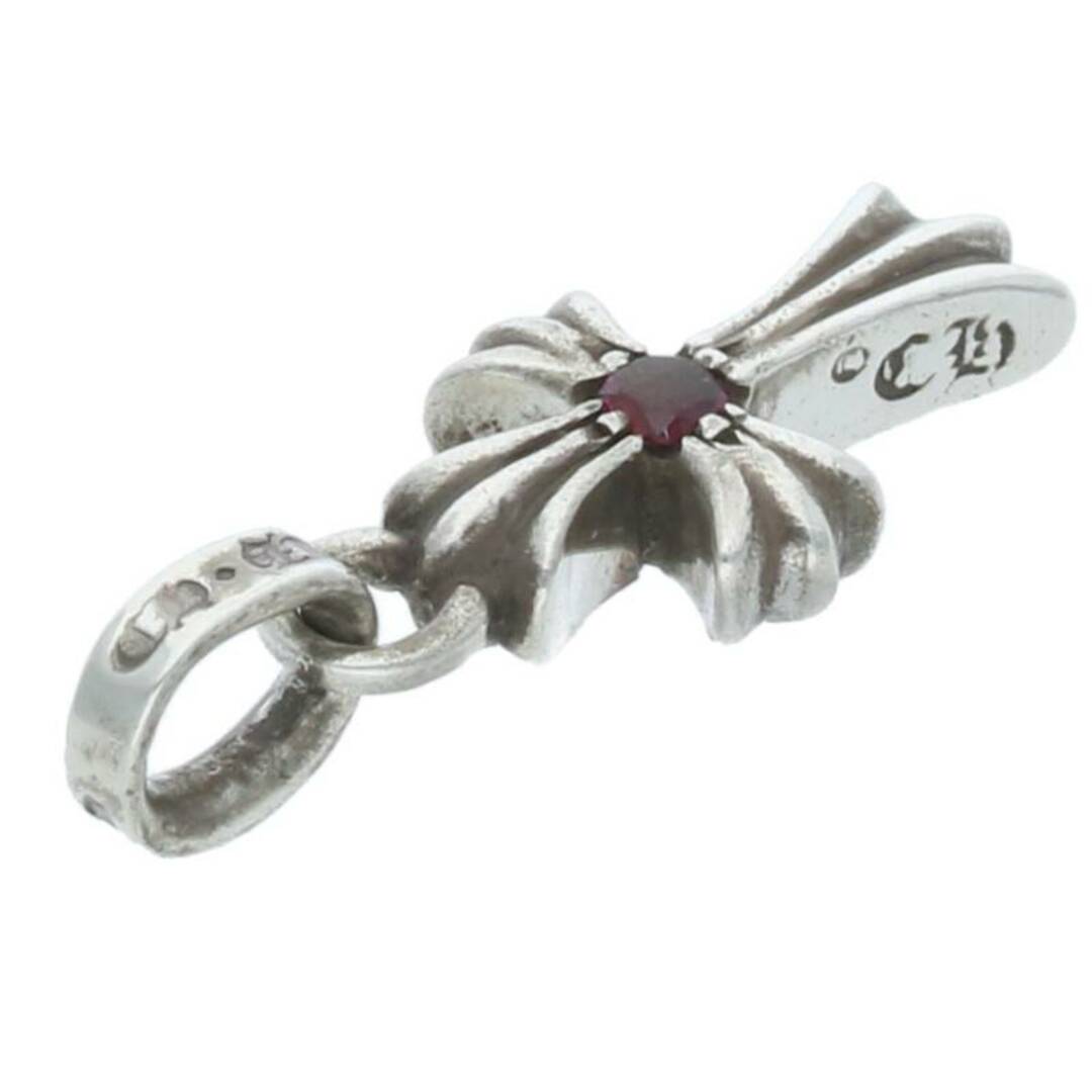 Chrome Hearts(クロムハーツ)のクロムハーツ  CRS BBYFAT RUBY/ベイビーファット 1ルビー/チャーム/シルバーネックレストップ メンズ メンズのアクセサリー(ネックレス)の商品写真