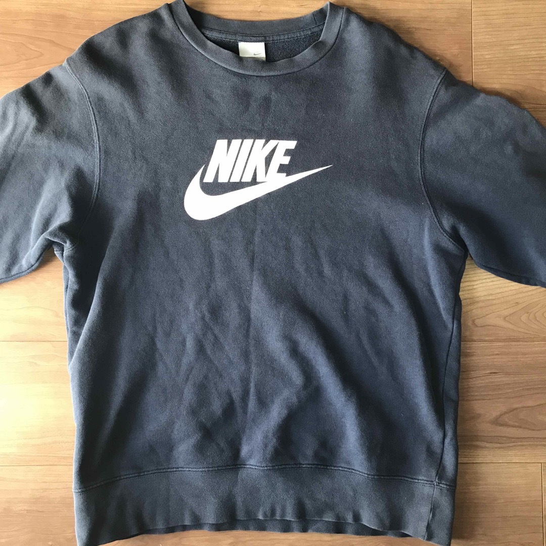 NIKE(ナイキ)の【M size】NIKEスウェット 90s ネイビー 古着 メンズのトップス(スウェット)の商品写真